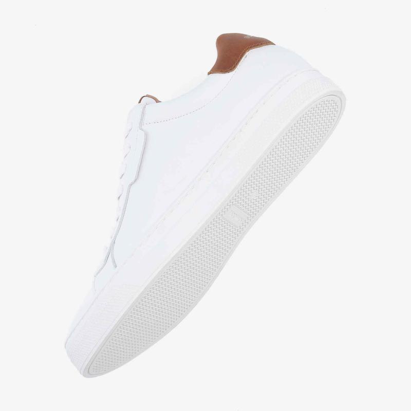 SPARKLE SNEAKER M - NAPPA/CICLON - BLANC/CAMEL
